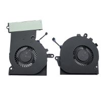 CPU+ GPU Cooling Fan for 15- 17-AN OMEN Pro TPN-Q194 929456 929455-001 Graphics Card Fans Radiator