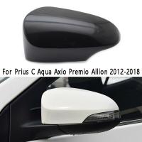 Car Door Mirror Side Rear View Mirror Cover Shell Mirror Cap for Toyota Prius C Aqua Axio Premio Allion 2012-2018