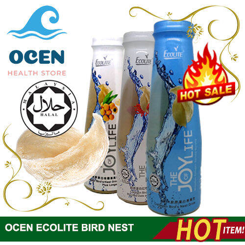 ECOLITE Sarang Burung Asli Collagen Bird Nest Drink Original 胶原蛋白燕窝饮