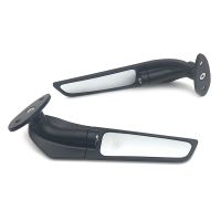 For KAWASAKI ZX6R NINJA 650 400 250 YZF-R1 R6 Motorcycle Mirror Modified Wind Wing Adjustable Rotating Rearview Mirror