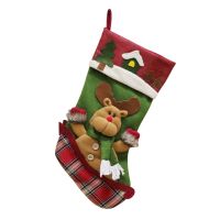 Christmas Socks Gift Bag Christmas Tree Pendant Decoration Santa Snowman Elk Christmas Gift Bag Dropshipping Socks Tights