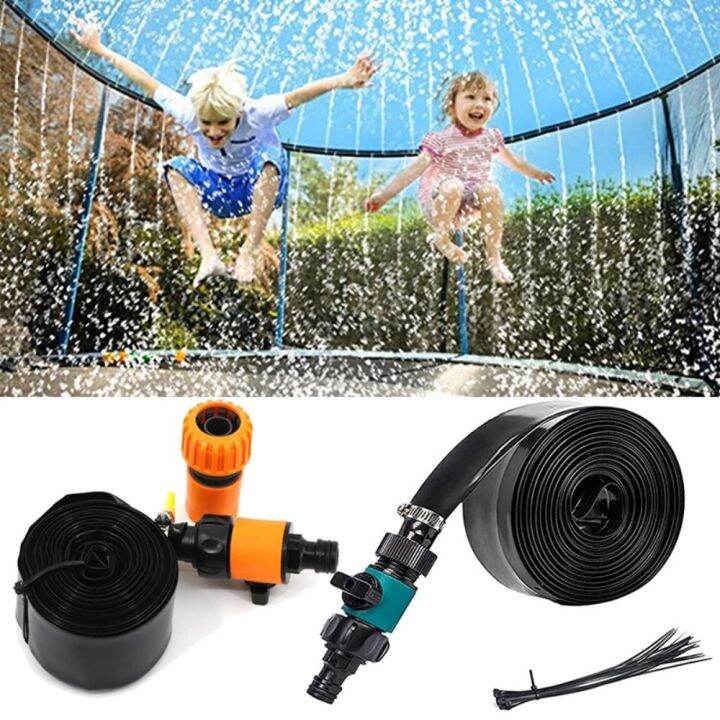 HUA JIA XIN Trampoline Shower Trampoline Sprinkler Water Park Cooling ...