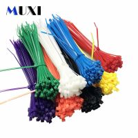 100Pcs/pack 3*150 High Quality width 2.5mm White BLack Self-locking Plastic Nylon Cable Ties Wire Zip Tie Cable Management