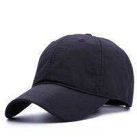 【jw】❃ஐ  Grande cabeça homem tamanho grande beisebol chapéus verão ar livre fino seco rápido sol chapéu homens algodão plus size cap esporte 56-60cm 60-64cm