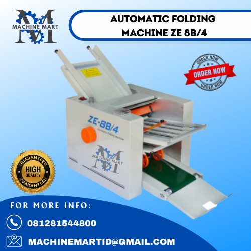 Mesin Automatic Folding Machine ZE 8B/4 Mesin Lipat Kertas Hualian