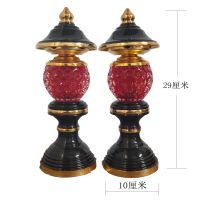 Youyi อุปกรณ์ไฟปลั๊กไฟอัลลอยสี Y5024สีแดงโคมไฟพระราชวัง Lampu Buddha 1