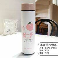 【♘COD Free Cas♘】 r9gxor9 450Ml Kawaii ถ้วยน้ำร้อนแก้วความร้อน304เครื่องดื่มสเตนเลสสตีลขวดน่ารักหมีพิมพ์ดอกไม้น้ำขวดเก็บอุณหภูมิ