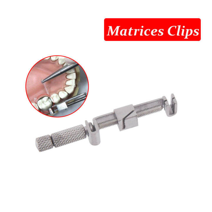 Dental Stainless Steel Molding Piece Of Clip Tofflemire Matritzenspanner Dental Matrix Retainer