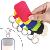 Mobile Phone Lanyard Clip Patch Fixed Metal Clasp Pendant for Iphone Samsung Anti-lost Durable Universal Lanyard Fixed Card