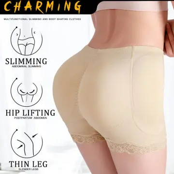 Women Sponge Pad Thick Fake Ass Butt Lifting Sexy Hip Padding Beautiful  Buttocks Panties Underwear