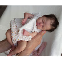 ADFO Bebe Reborn Doll Kit Luna 12 Inches Truly Baby Vinyl Body Gentle Touch Unassembled Unpainted Blank Parts DIY For Girls