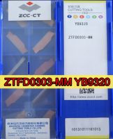 ZTFD0303-MM YB9320 10pcs 100% ต้นฉบับ ZCC CT Carbide insert จัดส่งฟรี