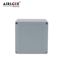 New Product 140 * 140 * 100Mm Die-Cast Aluminum Housing Electronic Box Waterproof Square Box Outdoor Electrical Aluminum Control Box