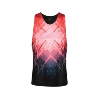 Asics เสื้อวิ่งผู้ชาย Marathon Singlet | Pink Rave/Diva Pink/Indigo Blue ( 2011C842-708 )