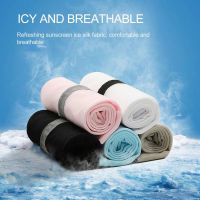 DFHJDO Riding Summer Quickly Dry Running UV Sun Protect Anti-slip Arm Sleeves Sunscreen Sleeve Cycling Ice Silk Sleeve