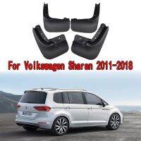 แผ่นบังโคลนรถยนต์1ชุดสำหรับบังโคลนรถโฟล์คสวาเกน VW Sharan 2011-2018แผ่นกันกระเซ็นอุปกรณ์เสริมการดัดแปลงที่ปัดโคลนแผ่นบังโคลนรถ