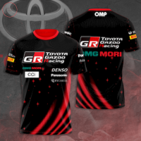 2023 Fanmade For-Toyota Gazoo Racing 3D Printed T-Shirt S-5XL