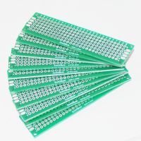 【YD】 10pcs PCB Prototype Board Circuit Protoboard Price Stripboard Prototyping Veroboard 2 X 8 Side