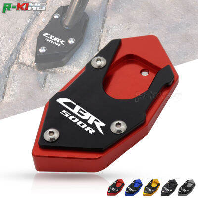 Motorcycle Kickstand For HONDA CBR500R CBR500 R CBR 500R 2017- Motorcycle Accessories Aluminum Side Stand Enlarge extension