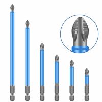 25/50/90/150mm PH2 Cross bit drill Head Screwdriver Bits Hand Tools Anti Slip Electric Hex Shank Magnetic Screwdriver Drill Bit Screw Nut Drivers