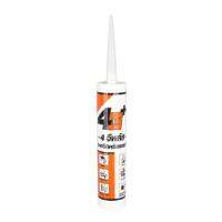 [สุดปัง]  กาวซิลิโคน อคีลิค อคิลิค (ACRYLIC SEALANT) 4G+ ทาสีทับได้เป็นวัสดุยาแนวกันน้ำเกรดพิเศษใช้อุดรอยต่อ มี3สีให้เลือก[รหัสสินค้า]11777