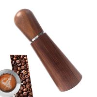 {Xiaoyi Coffee} เครื่องมือจ่ายกาแฟ8เข็ม,เครื่องคนกาแฟสแตนเลส0.35มม. อุปกรณ์เสริมสำหรับบาริสต้าตั้งด้ามไม้