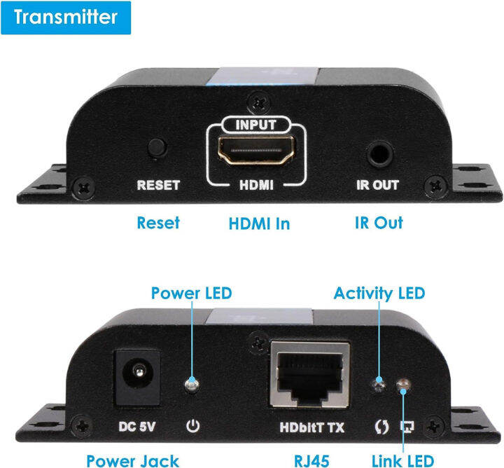 gofanco-hdmi-extender-over-ip-ethernet-balun-1080p-up-to-394ft-120m-direct-1-to-1-extender-over-cat5e-6-7-or-1-to-many-over-gigabit-switch-network-lan-ir-extension-hdmi-over-ip-hdbittv2-hdbittv2-tx-rx