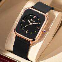 【YF】☊  Fashion Wrist Original Brand Womens Watches Simplicity Ladies Causal Silicone