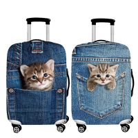 Travel 3D animal pattern Luggage Protective Cover Suitable for 18-32 inch Trolley suitcase dust cover Perfect elasticity