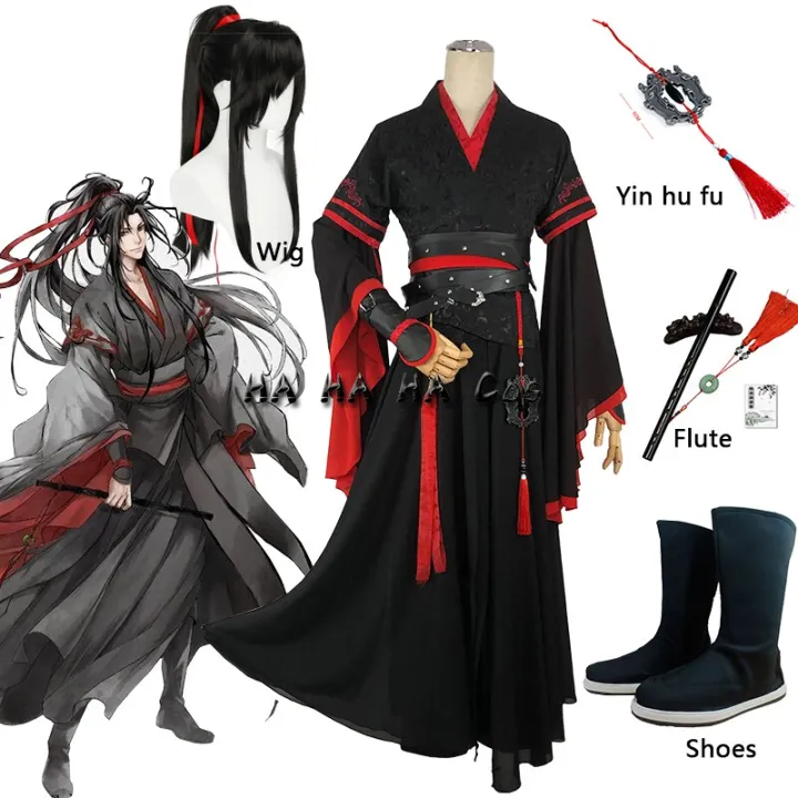 Chinese Anime Magic Ancestors COS Costumes Wei Wuxian Yiling Ancestors ...