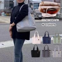 2023 Original✒✵ Japans lotte handbag 2023 summer new tide big bag lady contracted high-grade canvas shoulder bag handbag