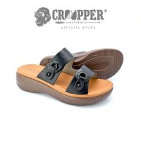 shenzhi Croopper CP51-81014 รองเท้าแตะลําลอง สีดํา สําหรับผู้หญิง