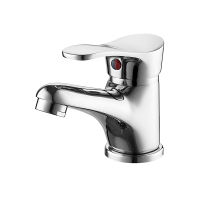 Accoona Single lever Bathroom Faucet Chrome Polished Solid Brass Basin Mixer Tap Water Mixer Taps Basic Basin Faucets A9051
