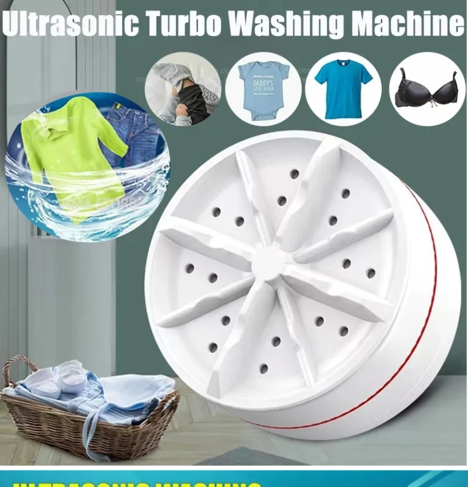 Mini portable ultrasonic washing machine – FLR International