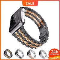 〖Bar watchband〗41มม. 45มม. สำหรับนาฬิกา7 6 5 4 44มม. 40มม. เปลี่ยนสร้อยข้อมือสำหรับ Iwatch Series 38มม. 42มม. สาย