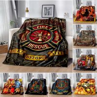 3D Fireman Blanket Scania-Ultra Light Soft Sofa Bed Sofa Blanket, Best Office Gift