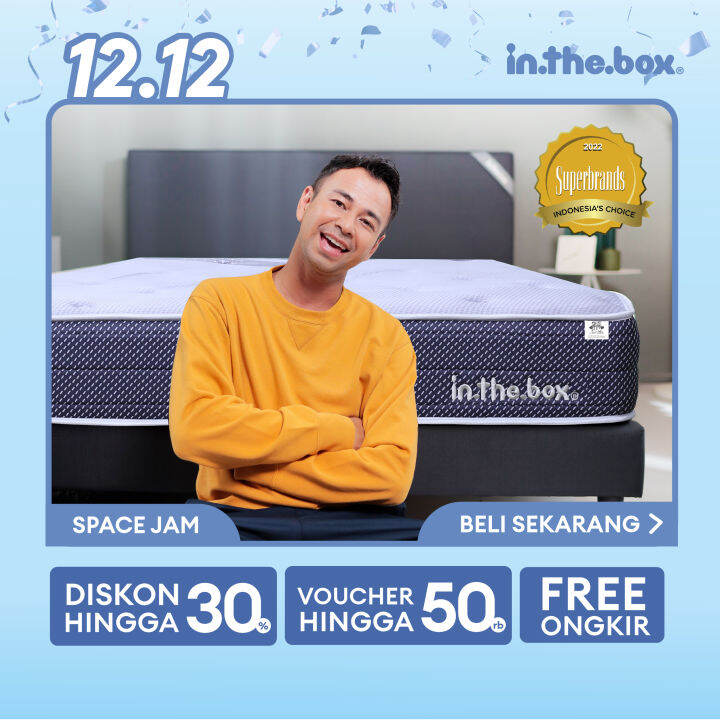 Kasur Anak Spring Bed IN THE BOX "Space Jam A New Legacy" Collection