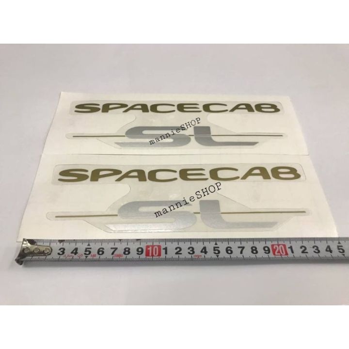 สติ๊กเกอร์ดั้งเดิมรถ-ติดแค๊ปรถ-isuzu-รุ่น-tfr-ปี-1996-คำว่า-spacecab-sl-ติดรถ-แต่งรถ-อีซูซุ-sticker-ทีแอฟอาร์