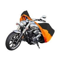 XXL Orange Waterproof Motorcycle Cover For Yamaha V-Star XVS 650 1100 Custom Silverado