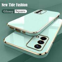 [2023ร้อน] เคสโทรศัพท์มันวาวทรงสี่เหลี่ยมสำหรับ A15 A12 Oppo A16 A17 A52 A54 A94 A53 A53S A5 A9 2020 Reno 2Z 3 5 7 8 Lite 6 Pro ปกอ่อน