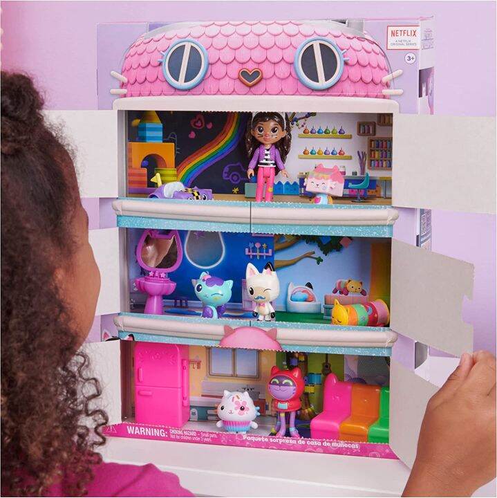 🔥INSTOCK🔥DreamWorks Gabby’s Dollhouse Dollhouse Surprise Pack | Lazada