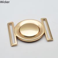 50 Mm Metal Plating Gesper Sabuk untuk Wanita Mantel Jaket Tas Kait Gesper untuk Kulit Jaket 2 buah/Bungkus