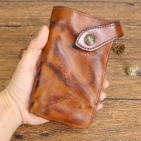 【CC】 2023 Leather Womens Wallet Cowhide Large Capacity Bifold Female Purse Card Holder With Coin