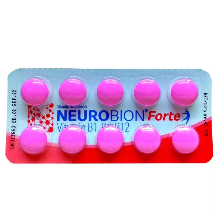 Neurobion Forte Neurobion Pink Tablet Suplemen Vitamin Neurotropik