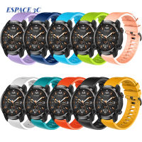 สายรัดข้อมือซิลิโคนสายนาฬิกาเปลี่ยนได้เหมาะสำหรับ Ticwatch Gtw Esim Wh11014 22มม.