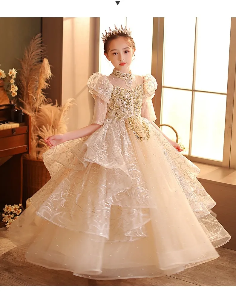 Buy Noyyal Girls Long Gown Dress For Kids, 13 Years-14 Years Online at Best  Prices in India - JioMart.
