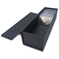 3X Trading Card Storage Box, Baseball Card Storage Box Holds 900+ Sport Cards or 200 Toploaders, Fits Football