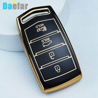 ✎✿✢ 4 Button TPU Car Key Case Cover for Hyundai Genesis G70 G80 G90 2017 2018 2019 2020 Key Cover Car Accessories Keychain Keyring