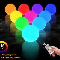 IP68 1/6 sets Floating Pool Lights RGB Color Changing LED Ball Lights Waterproof Hot Tub Night Light Underwater Light Toys