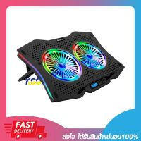 ?ราคาโปรฯเฉพาะช่องทางออนไลน์เท่านั้น?พัดลมรองโน๊ตบุ๊ค มีไฟ SIGNO Cooler Pad CP-510 SPECTRO RGB